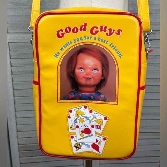 TRICK OR TREAT STUDIOS Child's Play 2 Good Guy Convertible Box Bag - Picture 2 of 5
